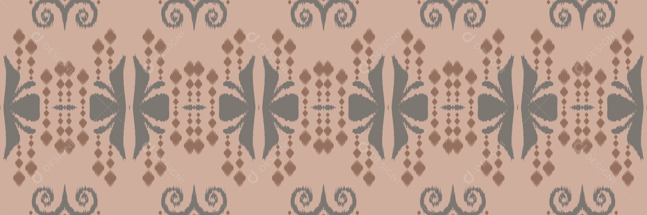 Padrão Tribal Tradicional Ilustração Vetor EPS