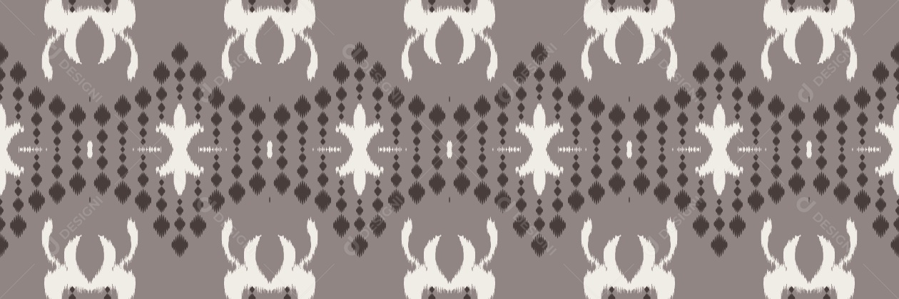 Padrão Tribal Tradicional Ilustração Vetor EPS