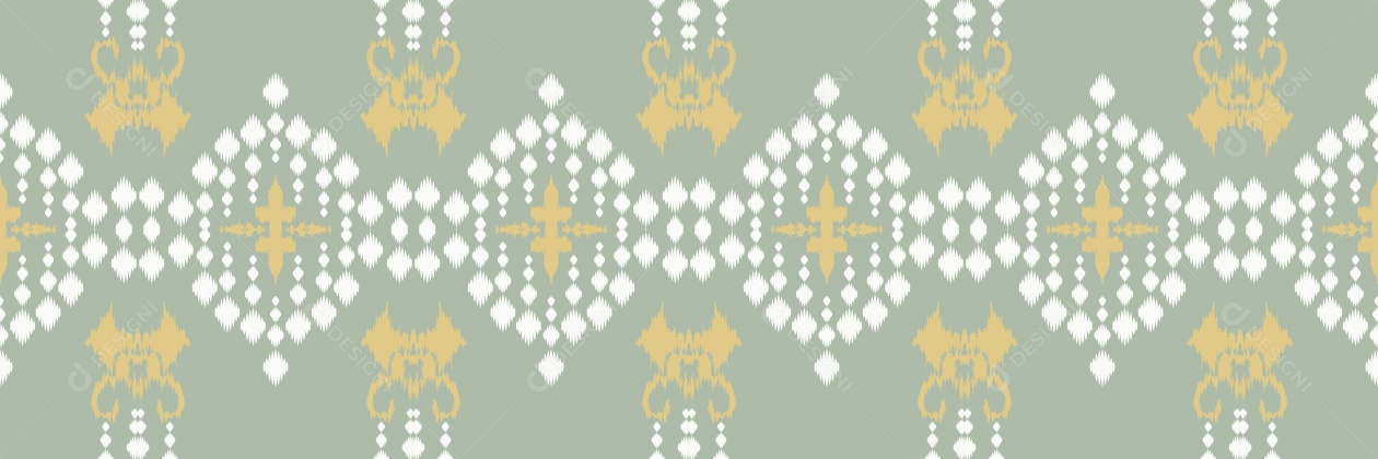 Padrão Tribal Tradicional Ilustração Vetor EPS