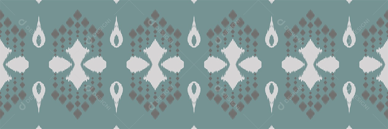 Padrão Tribal Tradicional Ilustração Vetor EPS