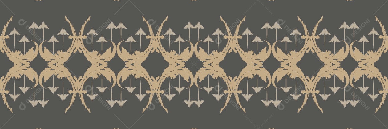 Padrão Tribal Tradicional Ilustração Vetor EPS