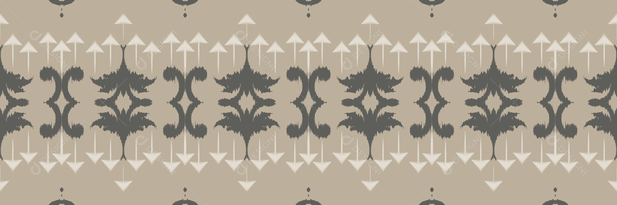 Padrão Tribal Tradicional Ilustração Vetor EPS