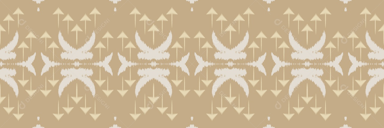 Padrão Tribal Tradicional Ilustração Vetor EPS