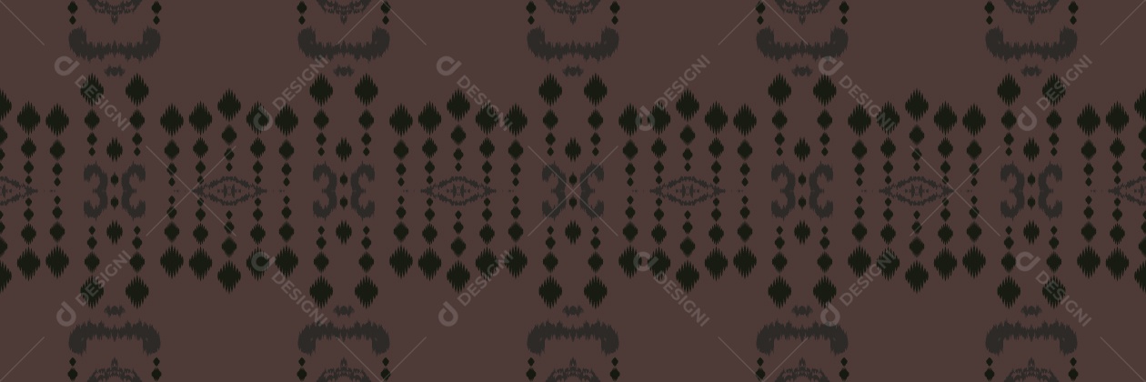 Padrão Tribal Tradicional Ilustração Vetor EPS