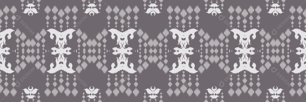 Padrão Tribal Tradicional Ilustração Vetor EPS