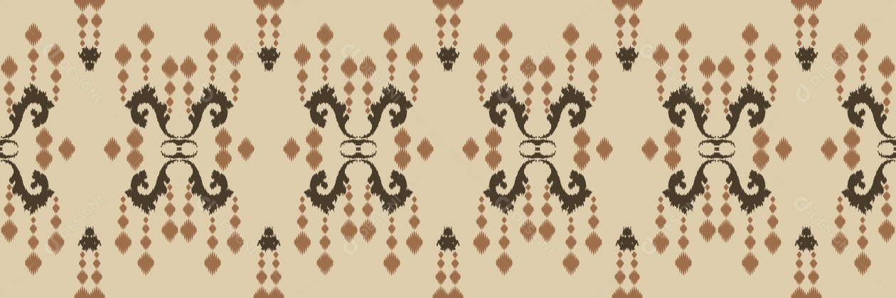 Padrão Tribal Tradicional Ilustração Vetor EPS