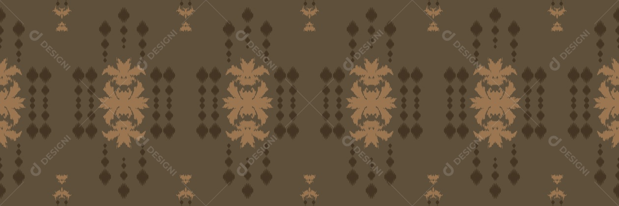 Padrão Tribal Tradicional Ilustração Vetor EPS