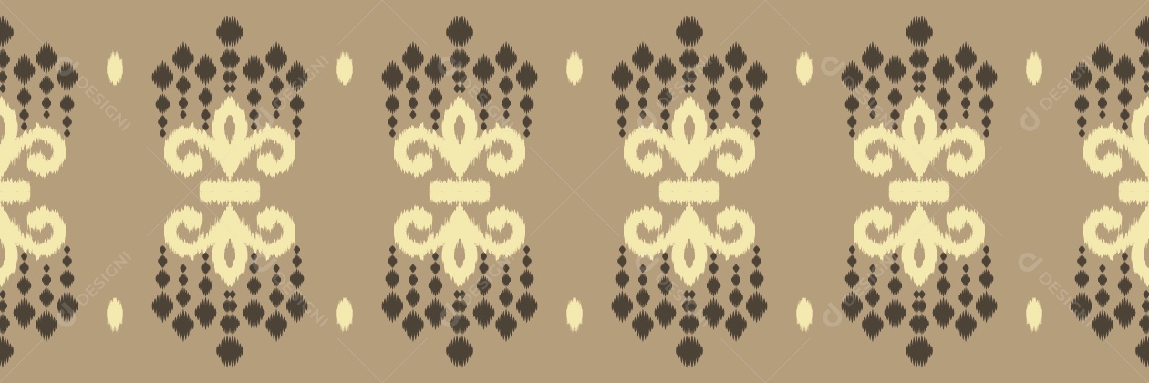 Padrão Tribal Tradicional Ilustração Vetor EPS