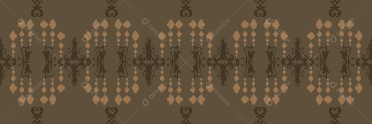 Padrão Tribal Tradicional Ilustração Vetor EPS