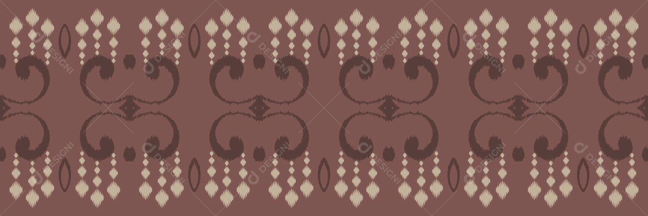 Padrão Tribal Tradicional Ilustração Vetor EPS