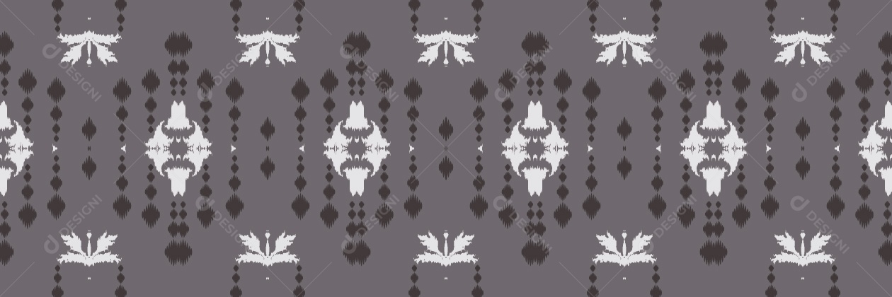 Padrão Tribal Tradicional Ilustração Vetor EPS