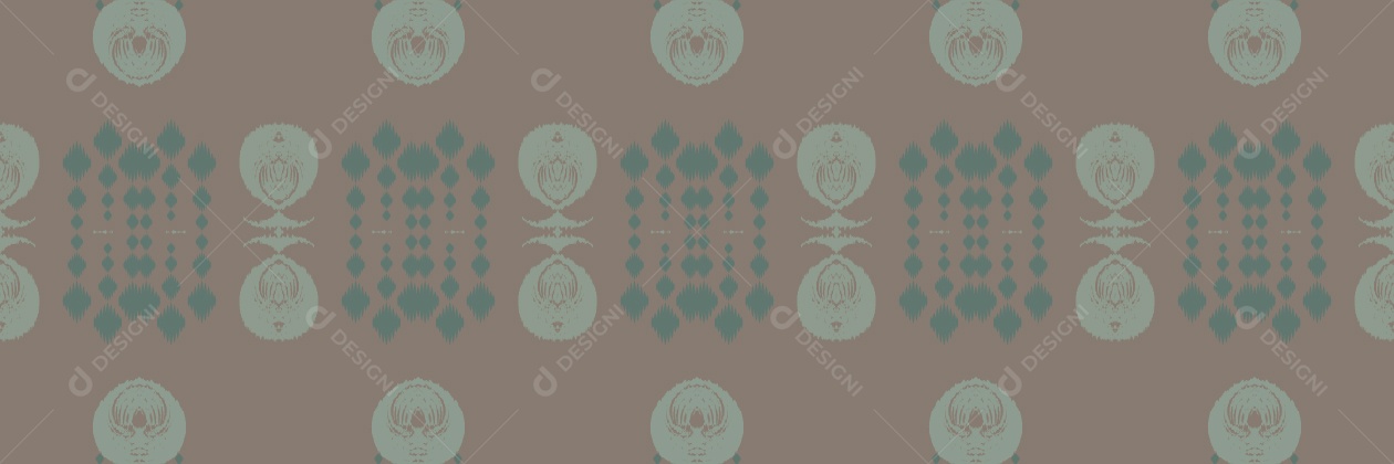 Padrão Tribal Tradicional Ilustração Vetor EPS