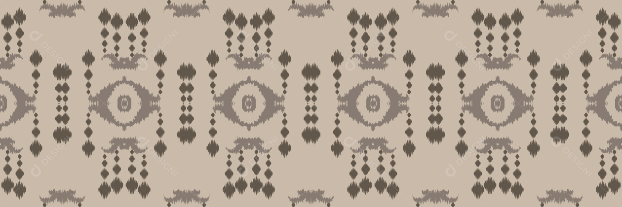 Padrão Tribal Tradicional Ilustração Vetor EPS