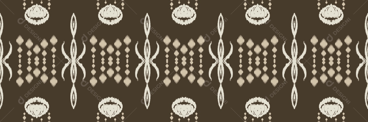 Padrão Tribal Tradicional Ilustração Vetor EPS