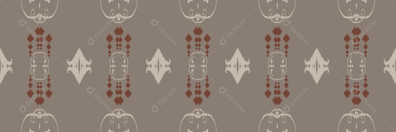 Padrão Tribal Tradicional Ilustração Vetor EPS