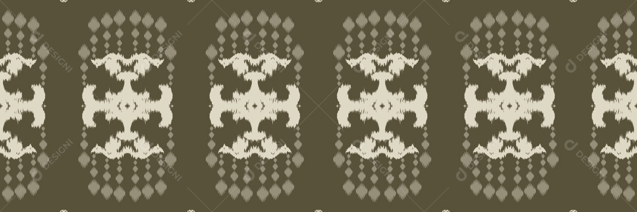 Padrão Tribal Tradicional Ilustração Vetor EPS