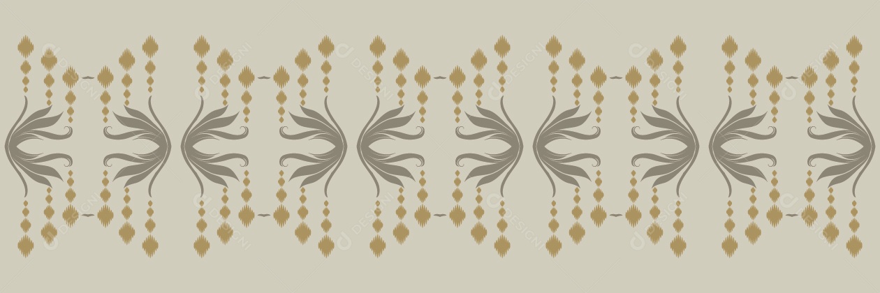 Padrão Tribal Tradicional Ilustração Vetor EPS