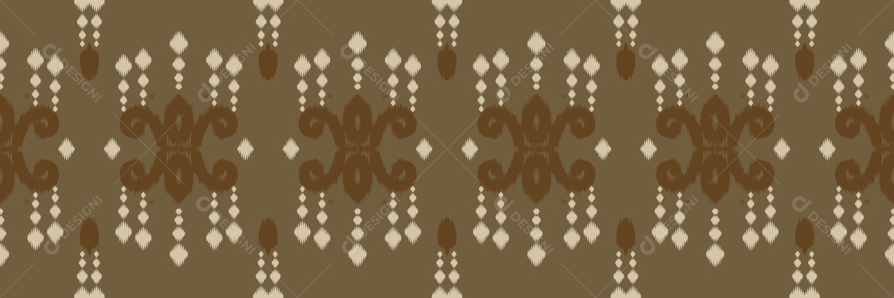 Padrão Tribal Tradicional Ilustração Vetor EPS