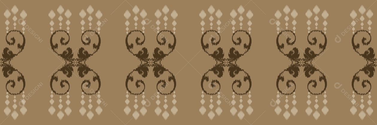 Padrão Tribal Tradicional Ilustração Vetor EPS