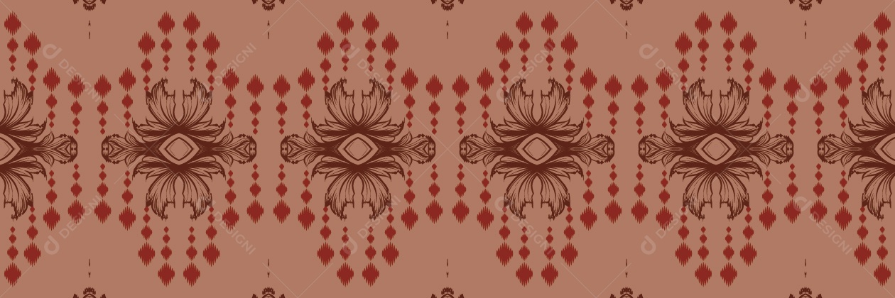 Padrão Tribal Tradicional Ilustração Vetor EPS