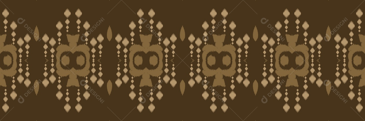 Padrão Tribal Tradicional Ilustração Vetor EPS