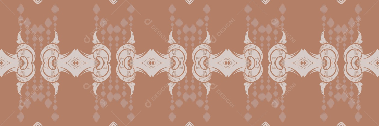 Padrão Tribal Tradicional Ilustração Vetor EPS