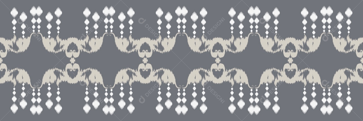 Padrão Tribal Tradicional Ilustração Vetor EPS