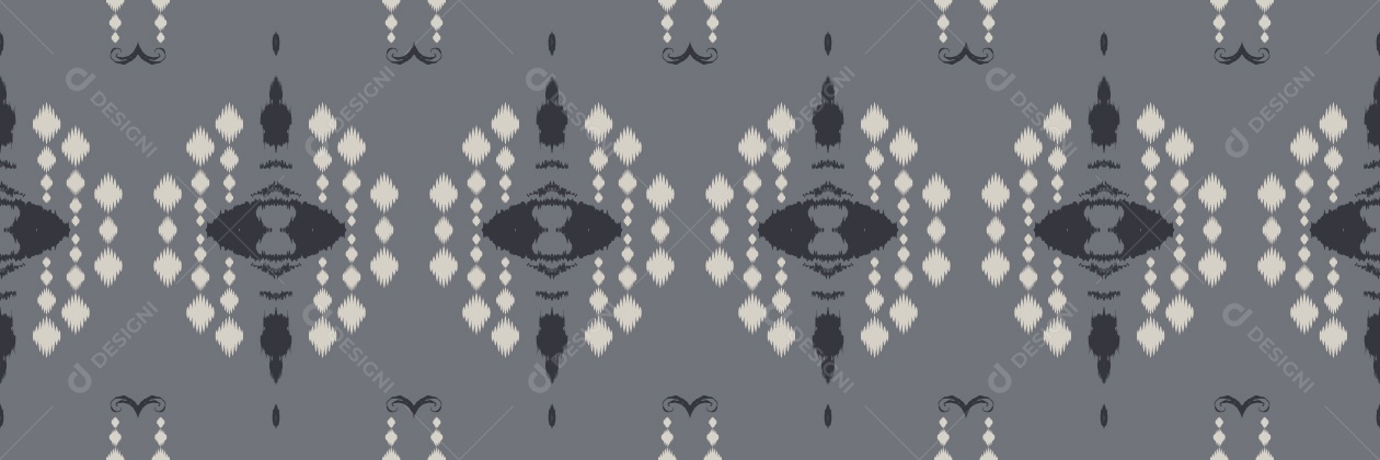 Padrão Tribal Tradicional Ilustração Vetor EPS