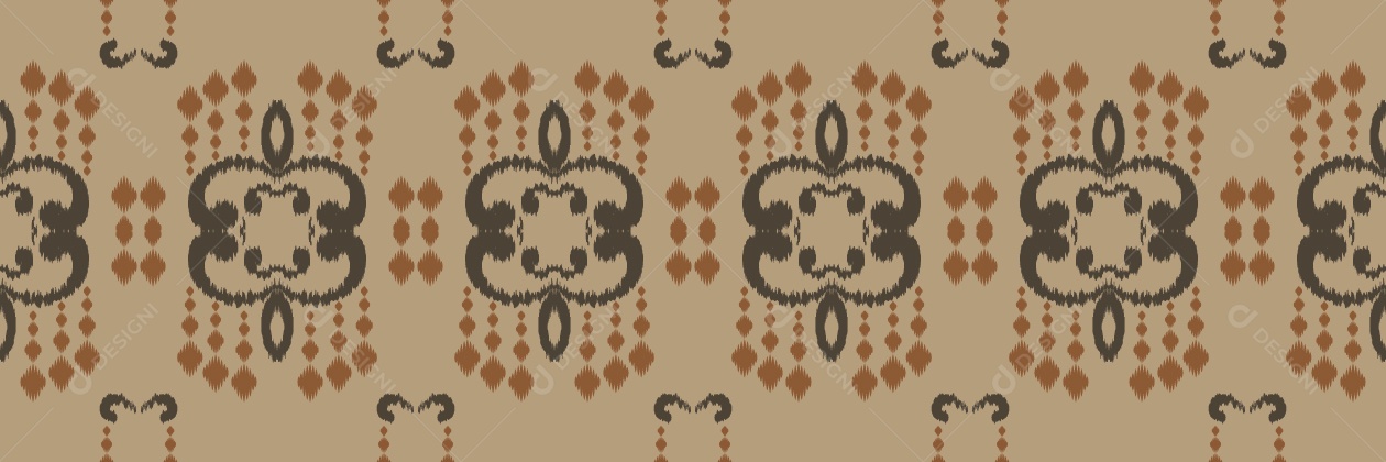 Padrão Tribal Tradicional Ilustração Vetor EPS