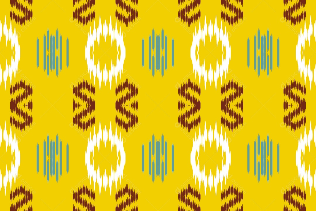 Padrão Tribal Tradicional Ilustração Vetor EPS