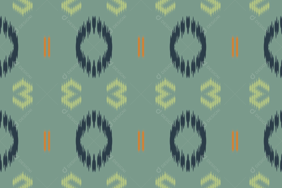 Padrão Tribal Tradicional Ilustração Vetor EPS