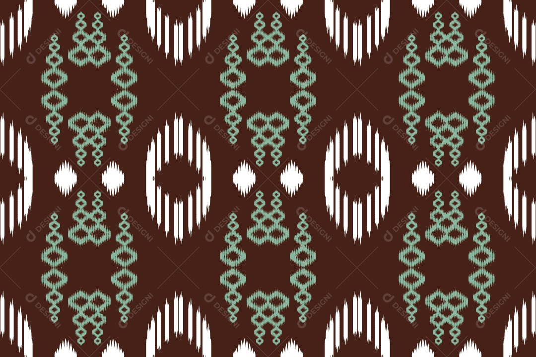 Padrão Tribal Tradicional Ilustração Vetor EPS