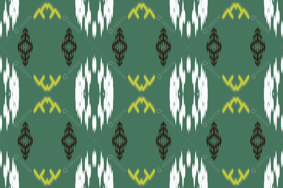 Padrão Tribal Tradicional Ilustração Vetor EPS