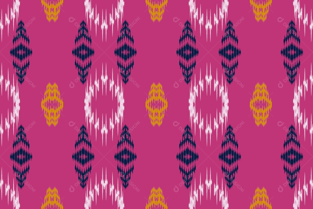 Padrão Tribal Tradicional Ilustração Vetor EPS