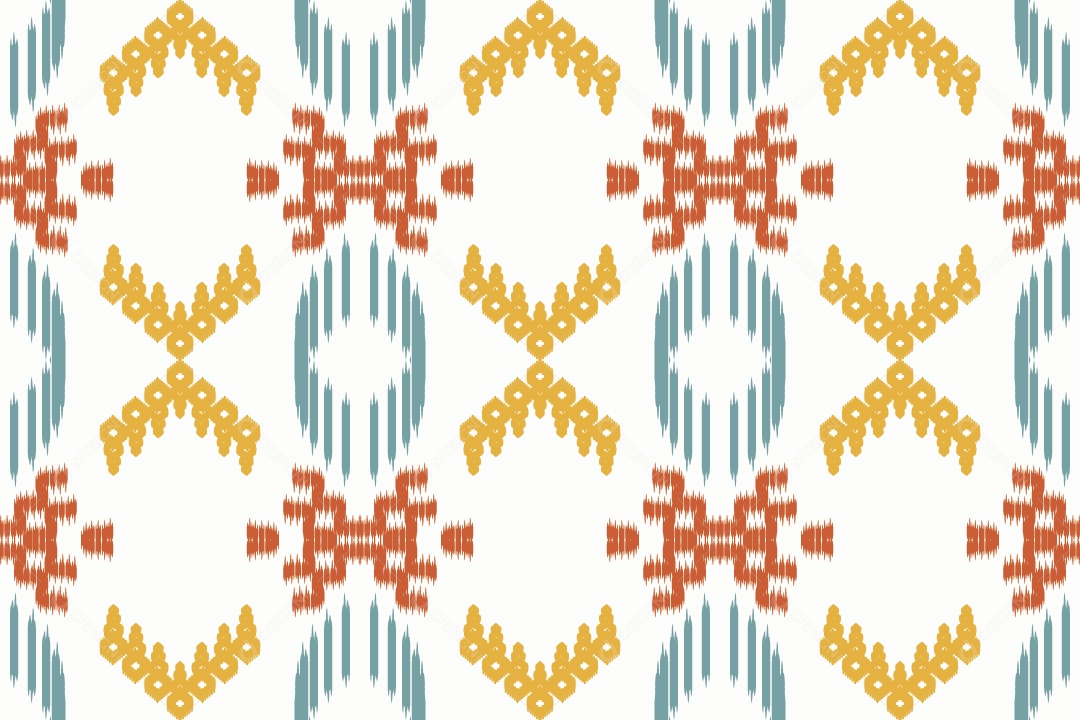 Padrão Tribal Tradicional Ilustração Vetor EPS