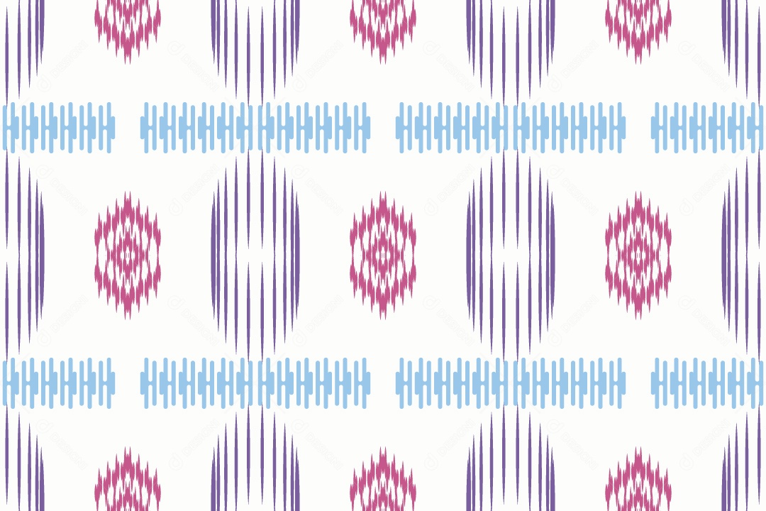 Padrão Tribal Tradicional Ilustração Vetor EPS