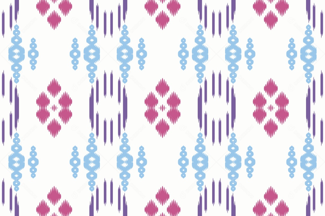 Padrão Tribal Tradicional Ilustração Vetor EPS