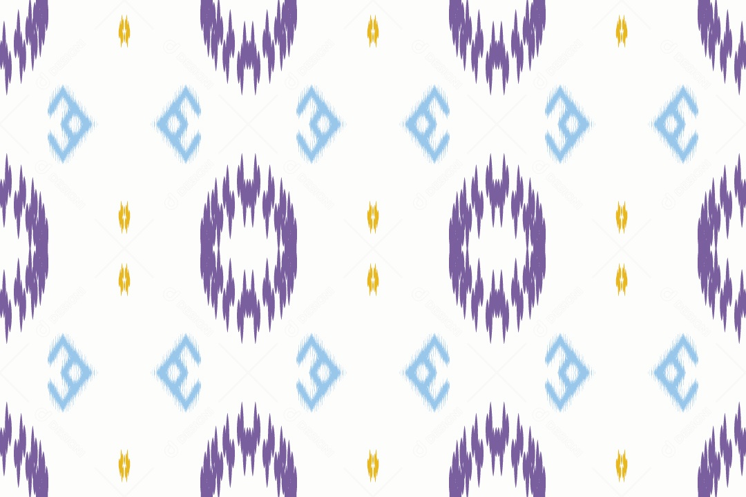 Padrão Tribal Tradicional Ilustração Vetor EPS