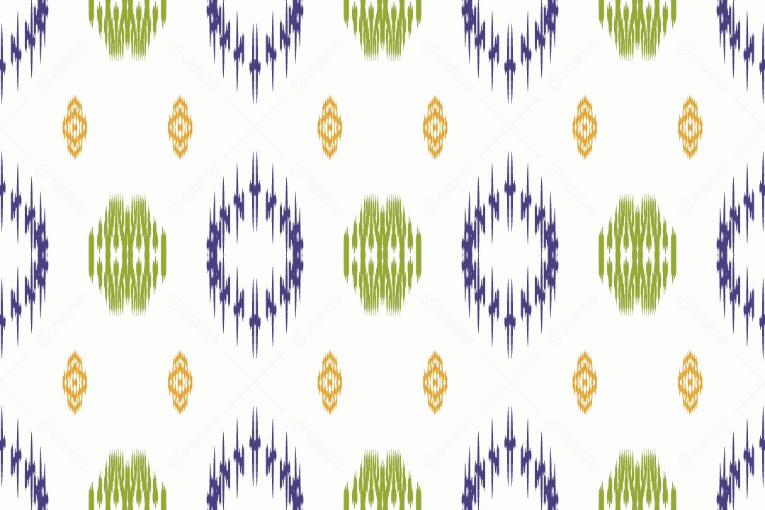 Padrão Tribal Tradicional Ilustração Vetor EPS