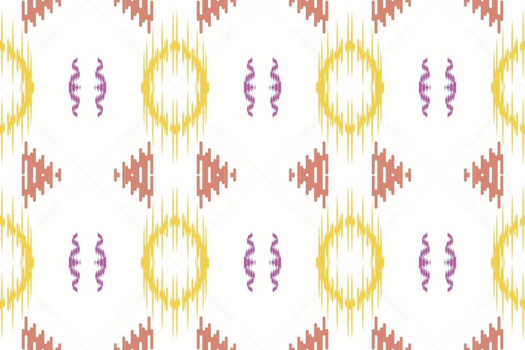 Padrão Tribal Tradicional Ilustração Vetor EPS