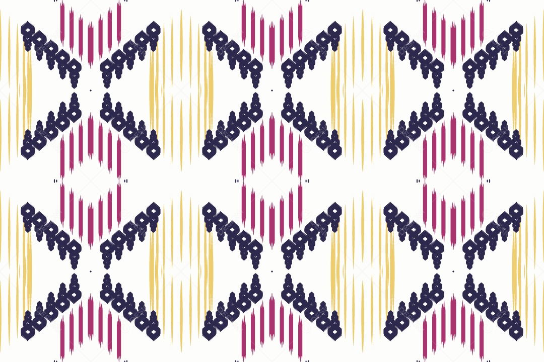 Padrão Tribal Tradicional Ilustração Vetor EPS