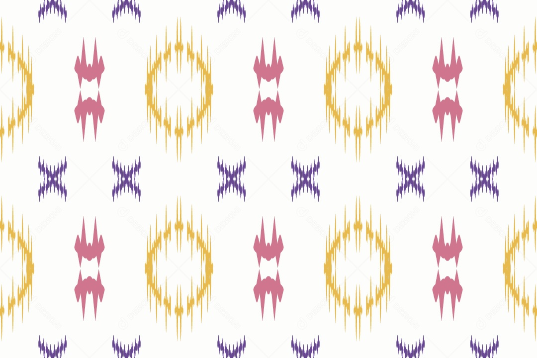 Padrão Tribal Tradicional Ilustração Vetor EPS