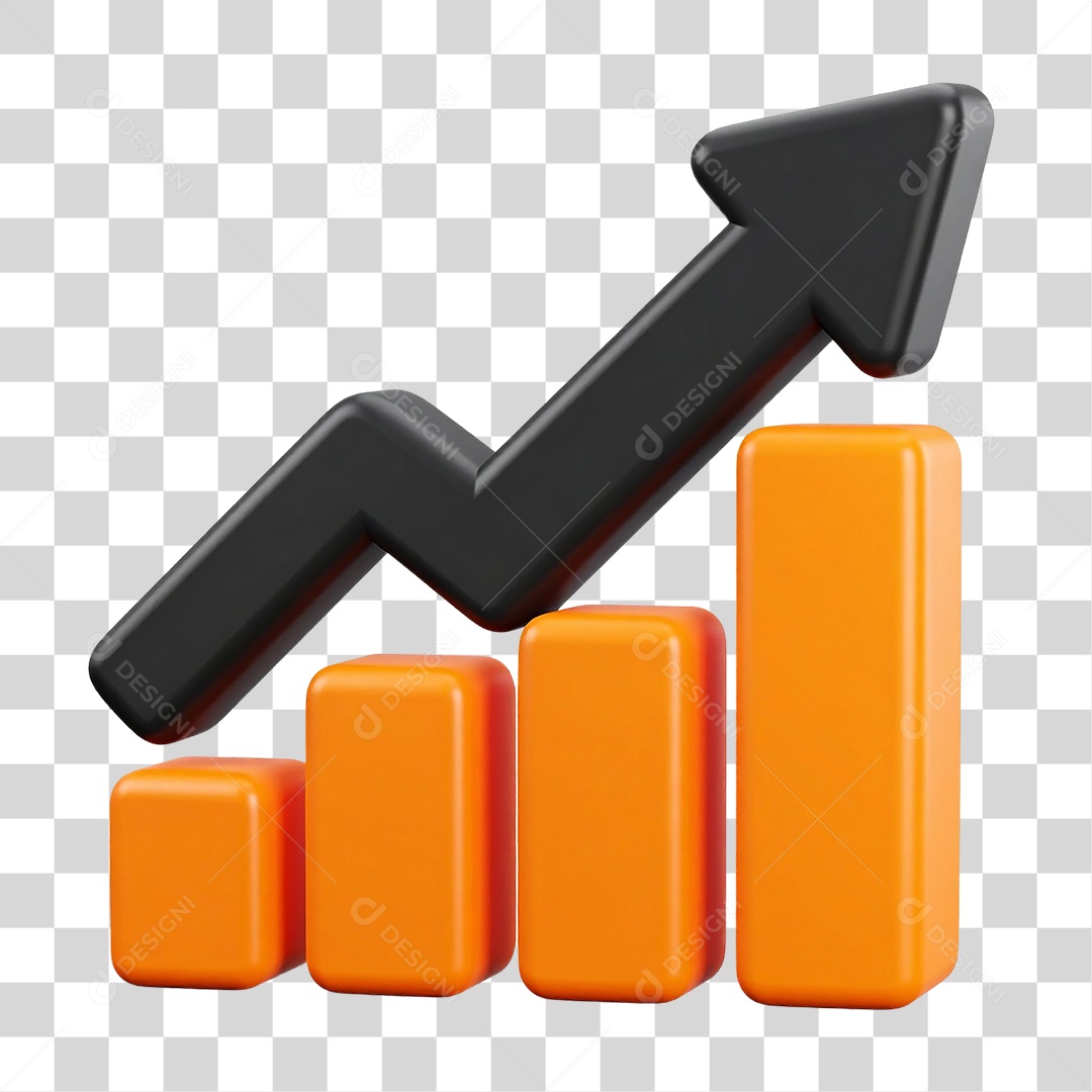 Elemento 3D Gráfico PNG Transparente