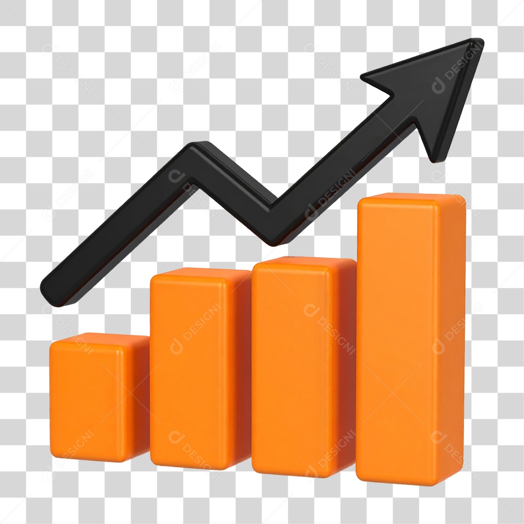 Elemento 3D Gráfico PNG Transparente