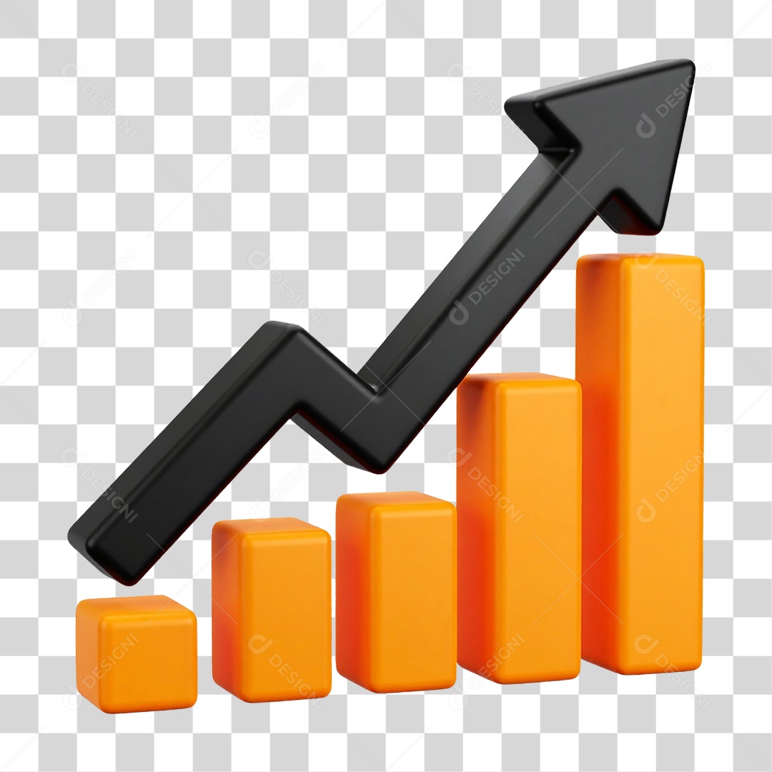 Elemento 3D Gráfico PNG Transparente