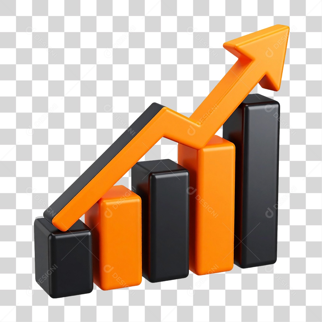 Elemento 3D Gráfico PNG Transparente