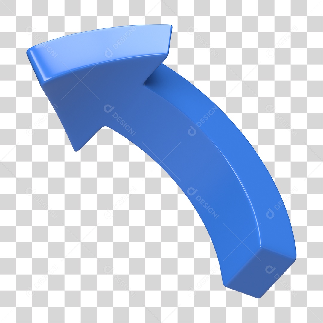 Elemento 3D Seta Gráficos PNG Transparente