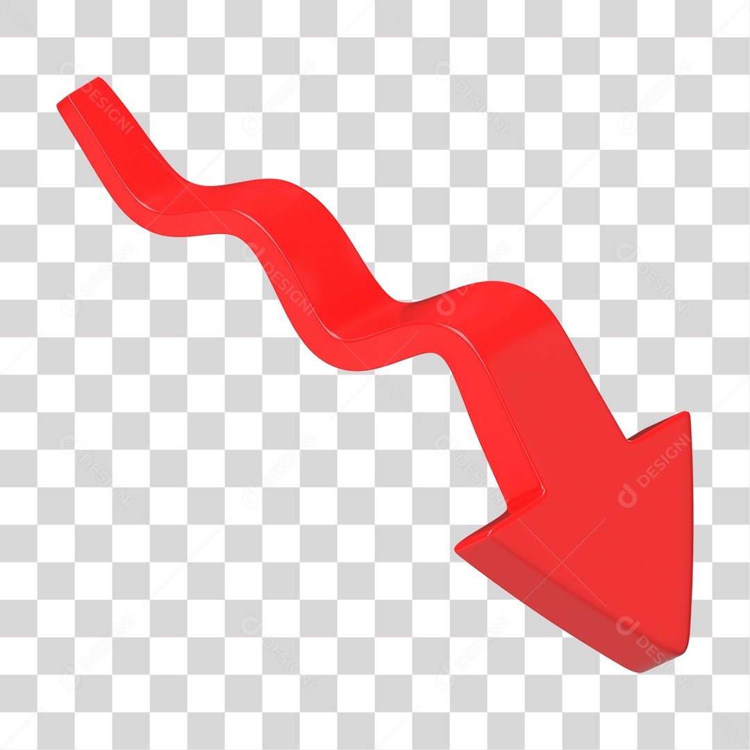 Elemento 3D Seta Gráficos PNG Transparente