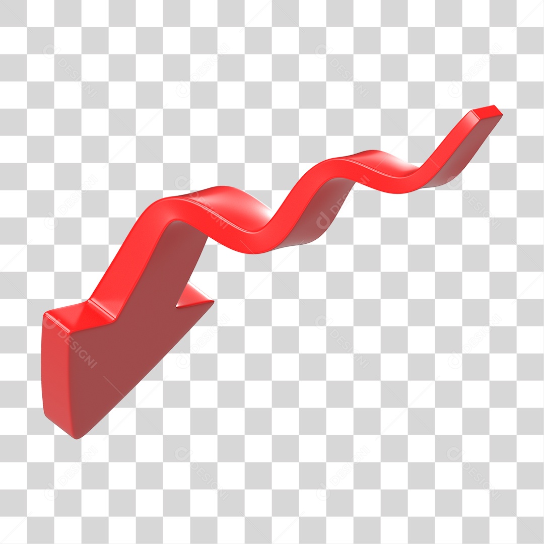 Elemento 3D Seta Gráficos PNG Transparente