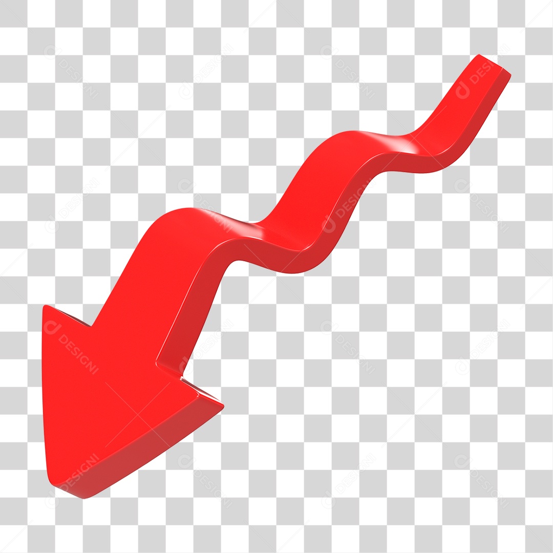 Elemento 3D Seta Gráficos PNG Transparente